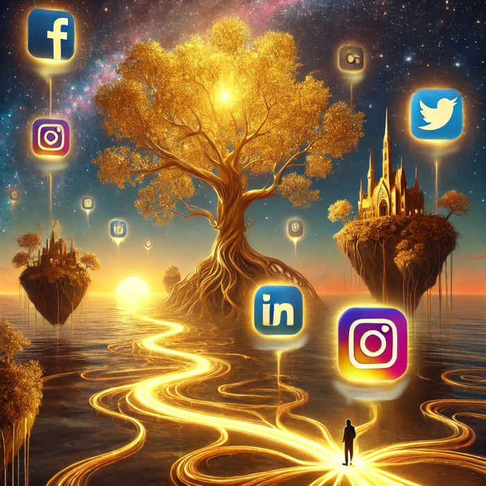 Social media usage trends and digital influence across platforms like Facebook, Twitter, Instagram, TikTok, and LinkedIn.